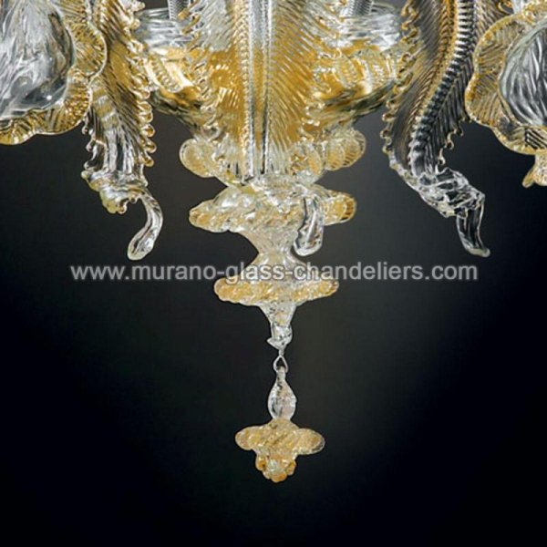 MURANO GLASS CHANDELIERSۥꥢͥ󥬥饹饤2GAIAסW350D300H370mm