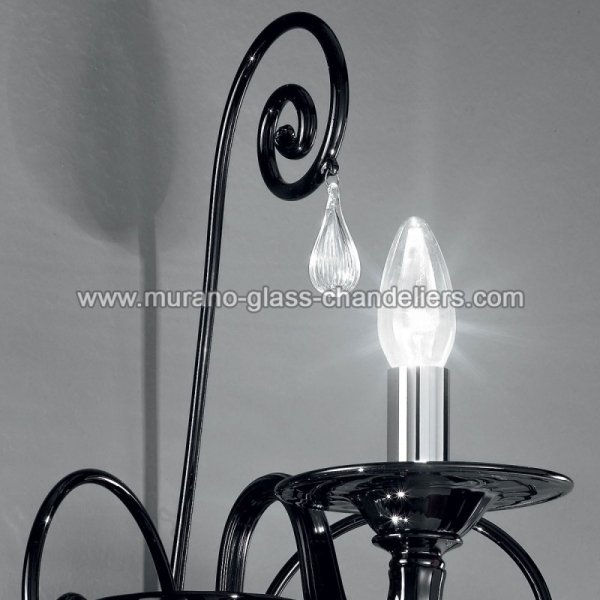 MURANO GLASS CHANDELIERSۥꥢͥ󥬥饹饤1GERTRUDEסW300D260H480mm