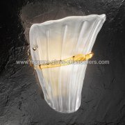 【MURANO GLASS CHANDELIERS】イタリア・ヴェネチアンガラスウォールライト1灯「GUENDA」（W230×D130×H320mm）<img class='new_mark_img2' src='https://img.shop-pro.jp/img/new/icons1.gif' style='border:none;display:inline;margin:0px;padding:0px;width:auto;' />