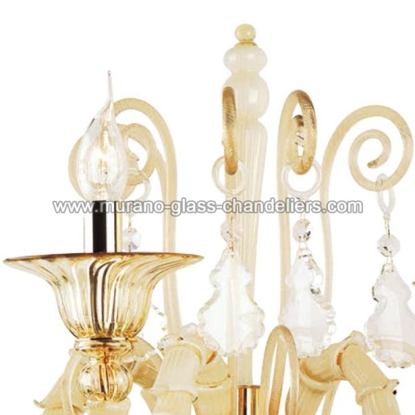 MURANO GLASS CHANDELIERSۥꥢͥ󥬥饹饤3IRENEסW350D250H350mm