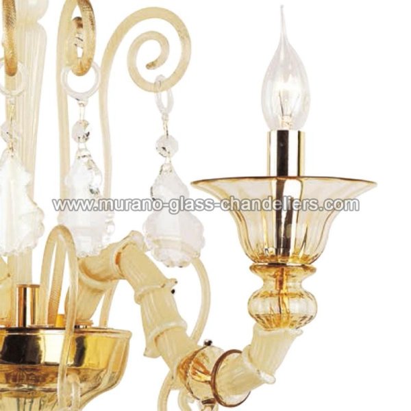 MURANO GLASS CHANDELIERSۥꥢͥ󥬥饹饤3IRENEסW350D250H350mm