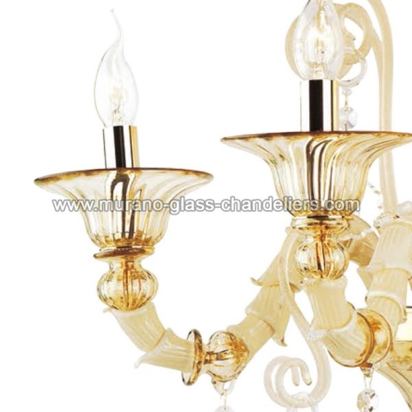 MURANO GLASS CHANDELIERSۥꥢͥ󥬥饹饤3IRENEסW350D250H350mm