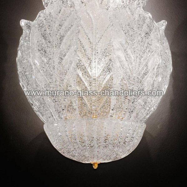 MURANO GLASS CHANDELIERSۥꥢͥ󥬥饹饤5LEONILDAסW340D200H530mm