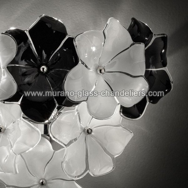 MURANO GLASS CHANDELIERSۥꥢͥ󥬥饹饤2LOTOסW300H300mm