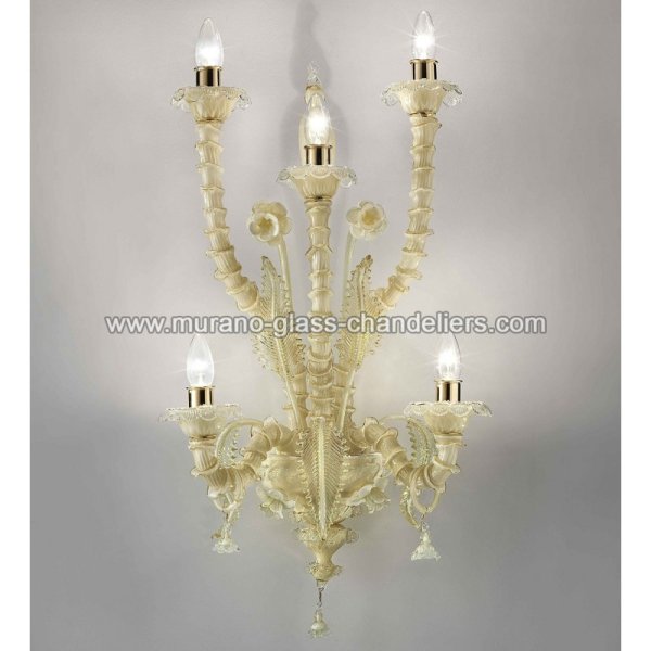 MURANO GLASS CHANDELIERSۥꥢͥ󥬥饹饤5MADDALENAסW400H900mm