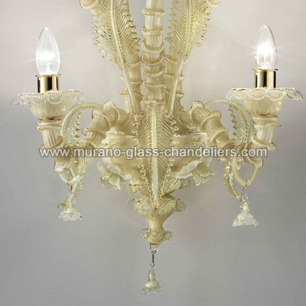 MURANO GLASS CHANDELIERSۥꥢͥ󥬥饹饤5MADDALENAסW400H900mm