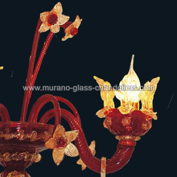 MURANO GLASS CHANDELIERSۥꥢͥ󥬥饹饤2MADELINEסW300H400mm