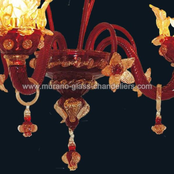 MURANO GLASS CHANDELIERSۥꥢͥ󥬥饹饤2MADELINEסW300H400mm