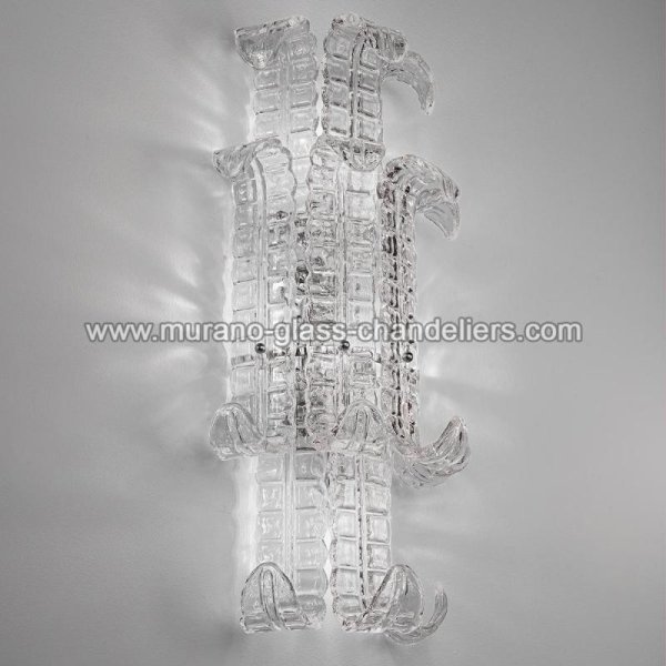 MURANO GLASS CHANDELIERSۥꥢͥ󥬥饹饤4MAIDAסW340D190H670mm