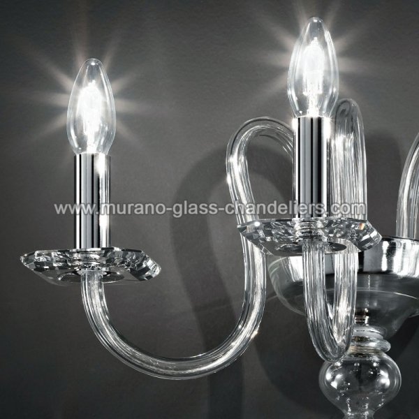 MURANO GLASS CHANDELIERSۥꥢͥ󥬥饹饤3MALVOLIOסW420D300H250mm