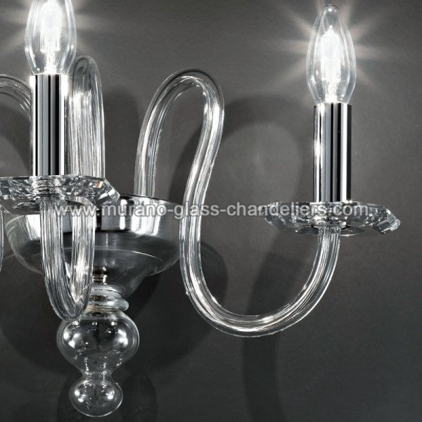 MURANO GLASS CHANDELIERSۥꥢͥ󥬥饹饤3MALVOLIOסW420D300H250mm