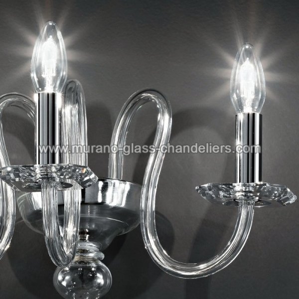 MURANO GLASS CHANDELIERSۥꥢͥ󥬥饹饤3MALVOLIOסW420D300H250mm