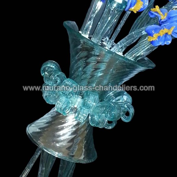 MURANO GLASS CHANDELIERSۥꥢͥ󥬥饹饤3MAZZO DI IRISסW300H700mm