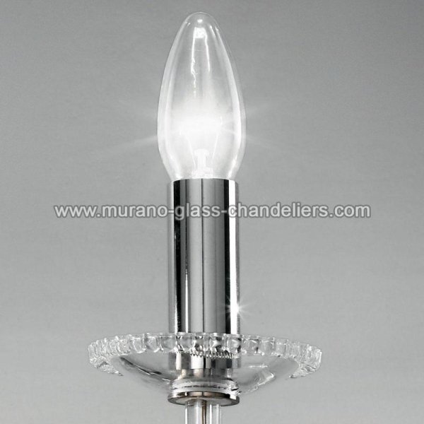 MURANO GLASS CHANDELIERSۥꥢͥ󥬥饹饤3MELANIAסW350D350H300mm