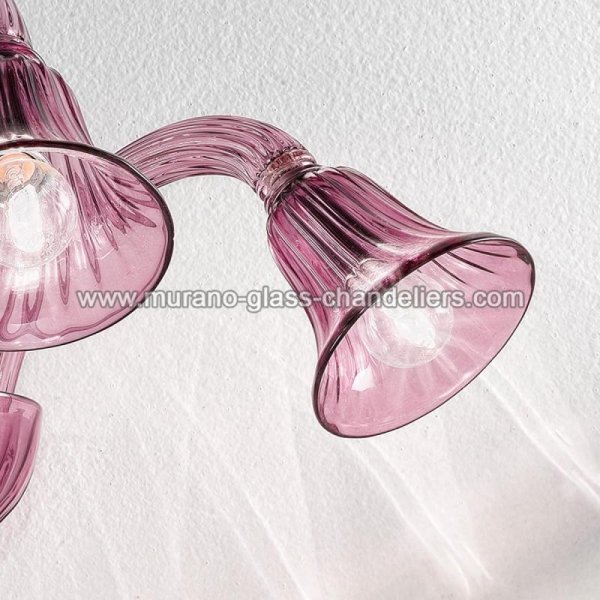 MURANO GLASS CHANDELIERSۥꥢͥ󥬥饹饤3NATALIAסW600D440H450mm