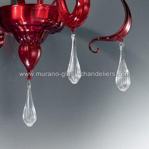 MURANO GLASS CHANDELIERSۥꥢͥ󥬥饹饤1OLIVIAסW300D280H500mm
