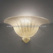 【MURANO GLASS CHANDELIERS】イタリア・ヴェネチアンガラスウォールライト2灯「ROMA」（W450×D200×H200mm）<img class='new_mark_img2' src='https://img.shop-pro.jp/img/new/icons1.gif' style='border:none;display:inline;margin:0px;padding:0px;width:auto;' />