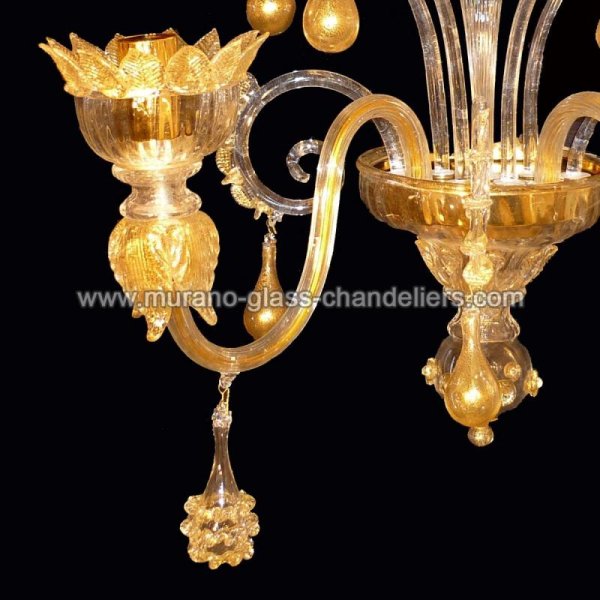 MURANO GLASS CHANDELIERSۥꥢͥ󥬥饹饤2SAN GIORGIOסW500H500mm