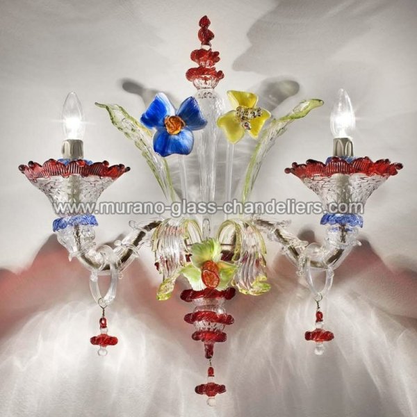 MURANO GLASS CHANDELIERSۥꥢͥ󥬥饹饤2SANTA FOSCAסW450D300H500mm