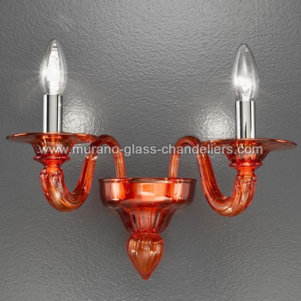 MURANO GLASS CHANDELIERSۥꥢͥ󥬥饹饤2SERANAסW300D270H220mm