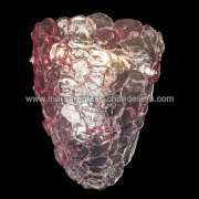 【MURANO GLASS CHANDELIERS】イタリア・ヴェネチアンガラスウォールライト2灯「XANDER」（W230×H280mm）<img class='new_mark_img2' src='https://img.shop-pro.jp/img/new/icons1.gif' style='border:none;display:inline;margin:0px;padding:0px;width:auto;' />