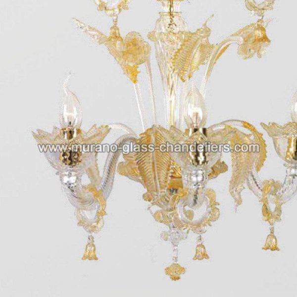 MURANO GLASS CHANDELIERSۥꥢͥ󥬥饹饤5ZORAIDAסW300H800mm