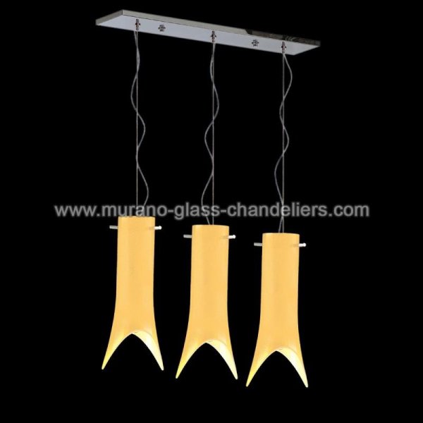 MURANO GLASS CHANDELIERSۥꥢͥ󥬥饹ڥȥ饤3ABBEYסW550D150H250mm