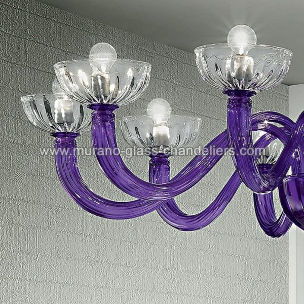 MURANO GLASS CHANDELIERSۥꥢͥ󥬥饹󥰥饤10ANDRONICOסW1060H700mm