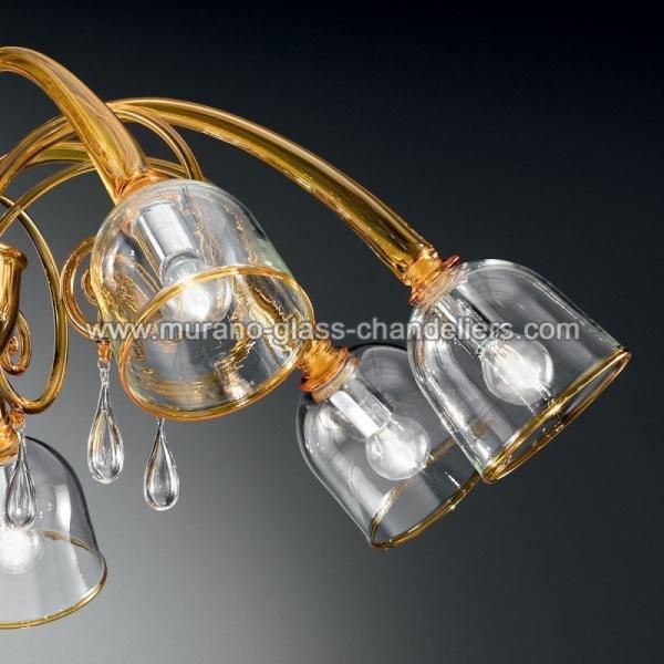 MURANO GLASS CHANDELIERSۥꥢͥ󥬥饹󥰥饤8DUNCANסW1040H520mm