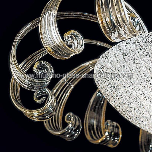 MURANO GLASS CHANDELIERSۥꥢͥ󥬥饹󥰥饤3IPPOLITAסW700H300mm