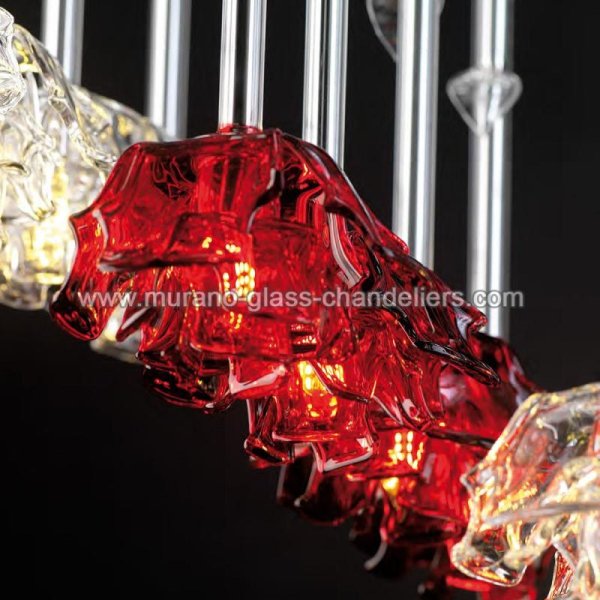 MURANO GLASS CHANDELIERSۥꥢͥ󥬥饹ǥꥢ64LOLAסW2000D500H600mm