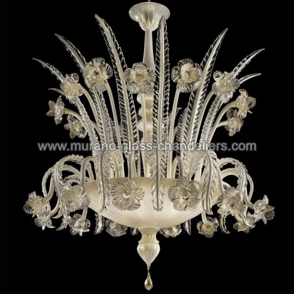 MURANO GLASS CHANDELIERSۥꥢͥ󥬥饹󥰥饤6PERSEFONEסW1050H1200mm