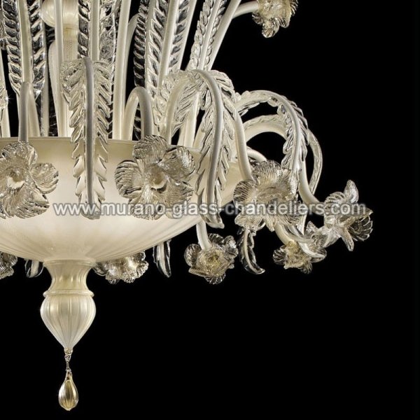 MURANO GLASS CHANDELIERSۥꥢͥ󥬥饹󥰥饤6PERSEFONEסW1050H1200mm