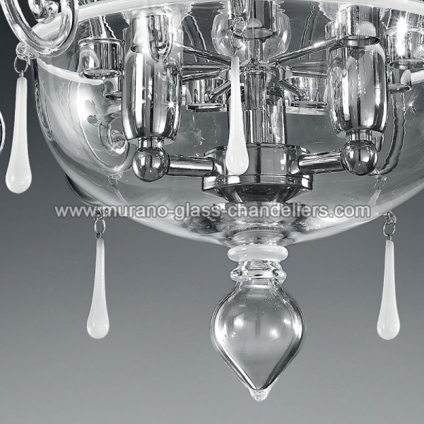 MURANO GLASS CHANDELIERSۥꥢͥ󥬥饹󥰥饤3PICANDOIסW480H400mm