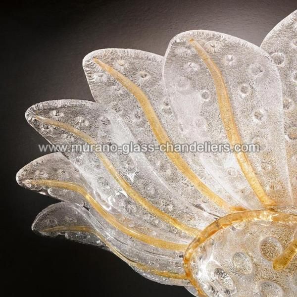 MURANO GLASS CHANDELIERSۥꥢͥ󥬥饹󥰥饤6SAMANTAסW670H250mm