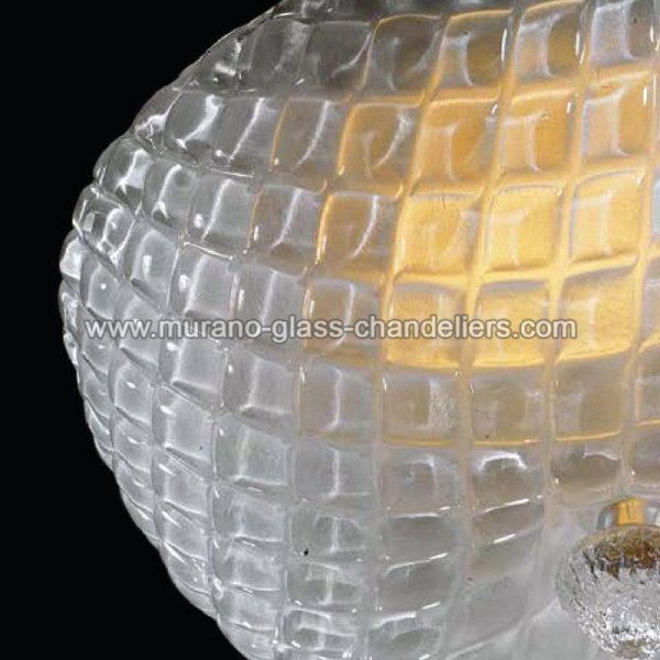 MURANO GLASS CHANDELIERSۥꥢͥ󥬥饹󥰥饤3SELAHסW400H100mm
