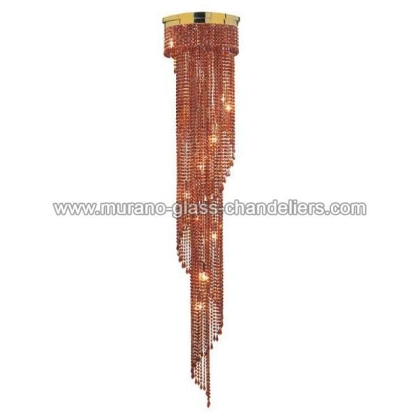 MURANO GLASS CHANDELIERSۥꥢͥ󥬥饹󥰥饤8SHELLYסW400H2000mm