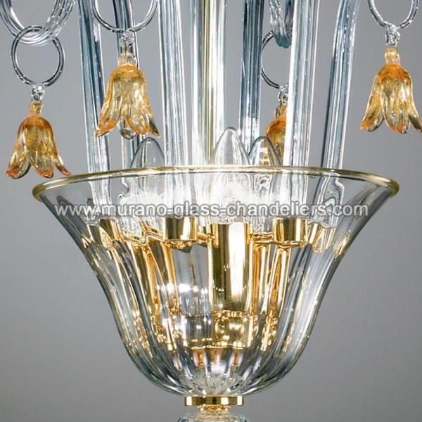 MURANO GLASS CHANDELIERSۥꥢͥ󥬥饹ڥȥ饤3AMELIAסW480H670mm