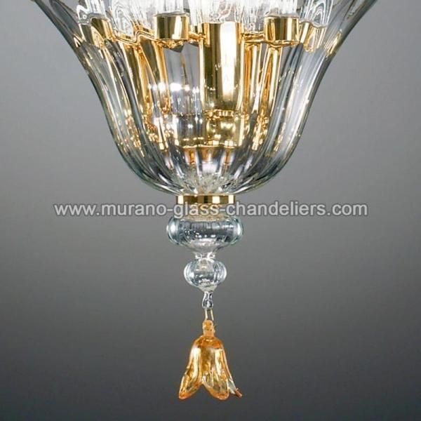 MURANO GLASS CHANDELIERSۥꥢͥ󥬥饹ڥȥ饤3AMELIAסW480H670mm