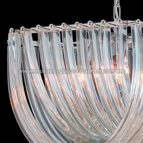 MURANO GLASS CHANDELIERSۥꥢͥ󥬥饹ڥȥ饤6CARRIEסW600H420mm