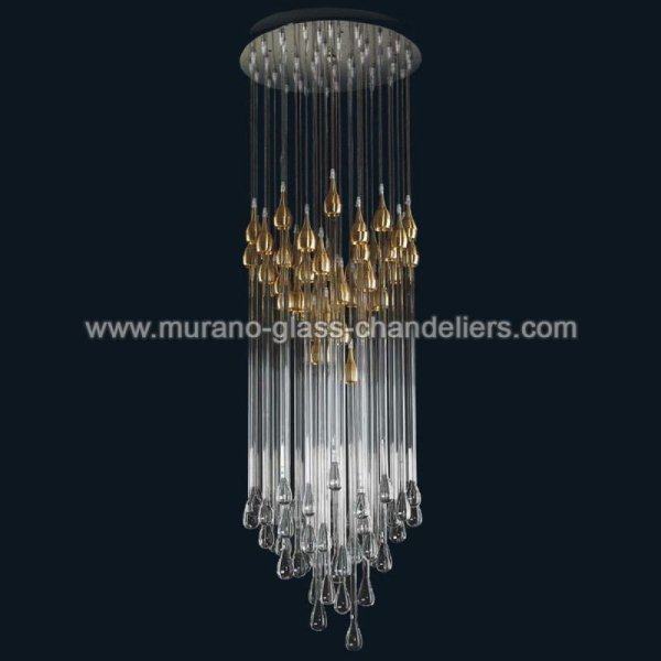 MURANO GLASS CHANDELIERSۥꥢͥ󥬥饹ǥꥢ48DAWSONסW600H900mm