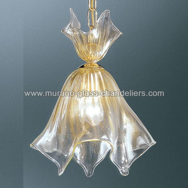 MURANO GLASS CHANDELIERSۥꥢͥ󥬥饹ڥȥ饤1FAZZOLETTOסW280H380mm