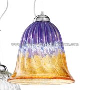 【MURANO GLASS CHANDELIERS】イタリア・ヴェネチアンガラスペンダントライト1灯「FRIDA」（W320×H350mm）<img class='new_mark_img2' src='https://img.shop-pro.jp/img/new/icons1.gif' style='border:none;display:inline;margin:0px;padding:0px;width:auto;' />