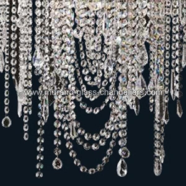 MURANO GLASS CHANDELIERSۥꥢͥ󥬥饹ڥȥ饤4MADDISONסW400H800mm