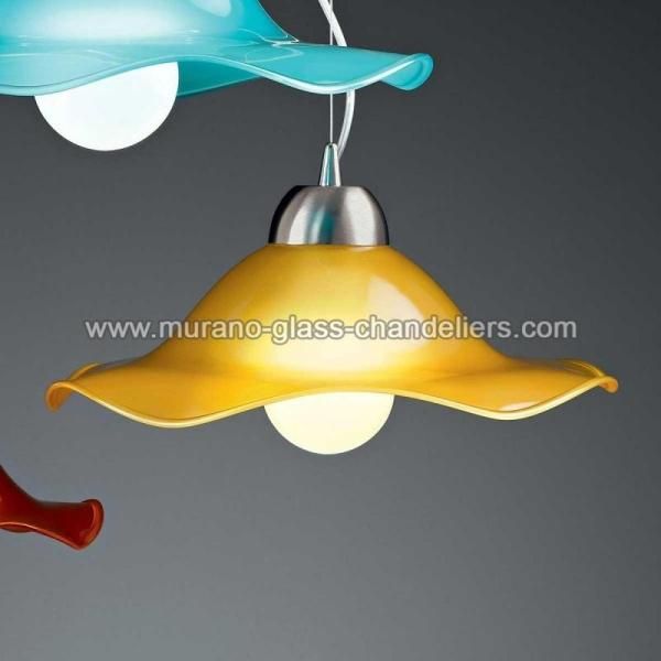 MURANO GLASS CHANDELIERSۥꥢͥ󥬥饹ڥȥ饤1MARILUNAסW380H80mm