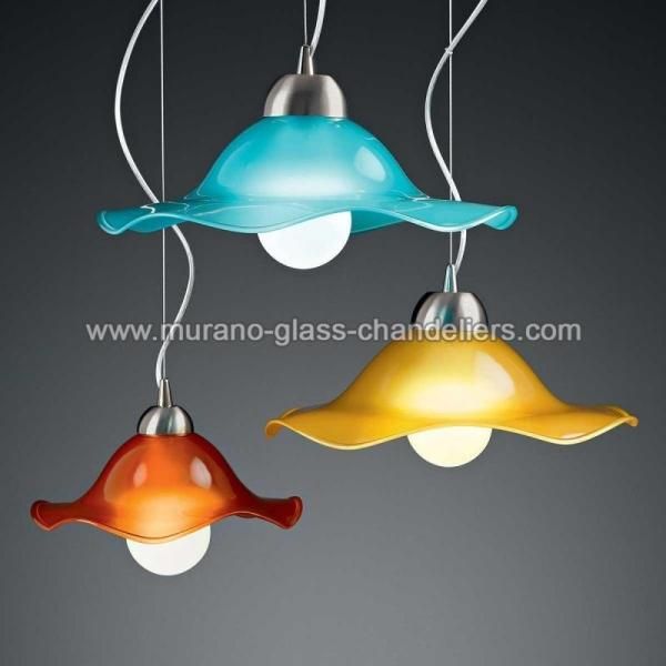 MURANO GLASS CHANDELIERSۥꥢͥ󥬥饹ڥȥ饤1MARILUNAסW380H80mm