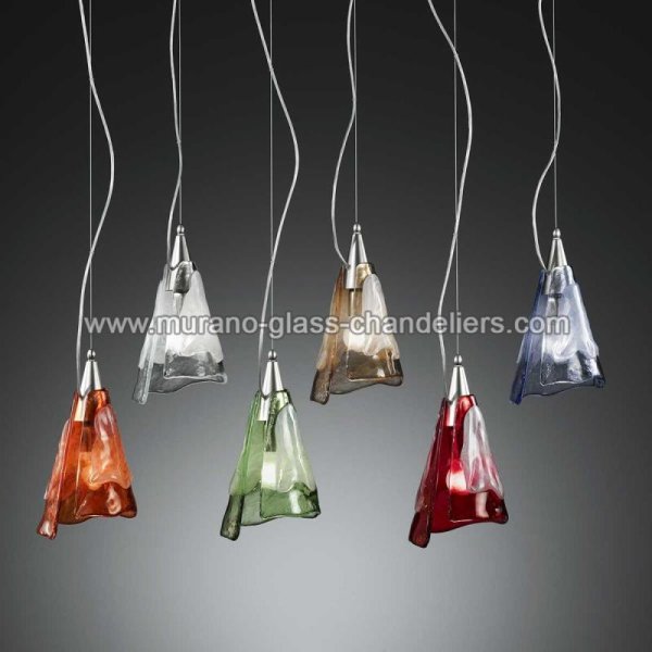 MURANO GLASS CHANDELIERSۥꥢͥ󥬥饹ڥȥ饤1MARISTELLAסW260H390mm