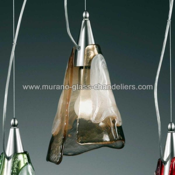 MURANO GLASS CHANDELIERSۥꥢͥ󥬥饹ڥȥ饤1MARISTELLAסW260H390mm