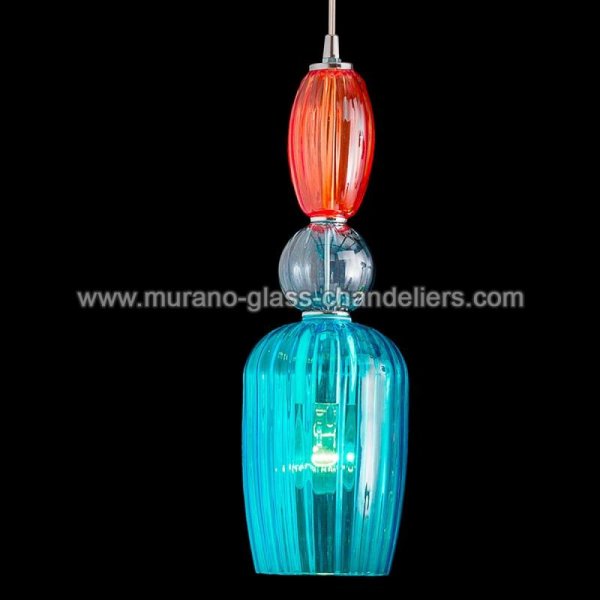 MURANO GLASS CHANDELIERSۥꥢͥ󥬥饹ڥȥ饤2MILLIEסW600D110H700mm