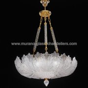 【MURANO GLASS CHANDELIERS】イタリア・ヴェネチアンガラスペンダントライト10灯「OLIVIERA」（W740×H880mm）<img class='new_mark_img2' src='https://img.shop-pro.jp/img/new/icons1.gif' style='border:none;display:inline;margin:0px;padding:0px;width:auto;' />